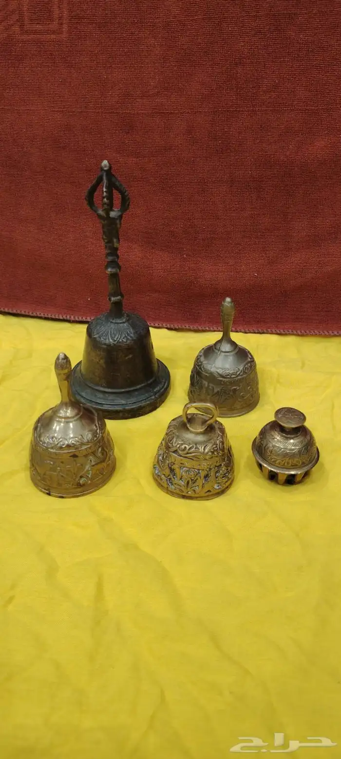 جرس مجموعة من الاجراس تراثيه اصدار قدييم مخزنه 0