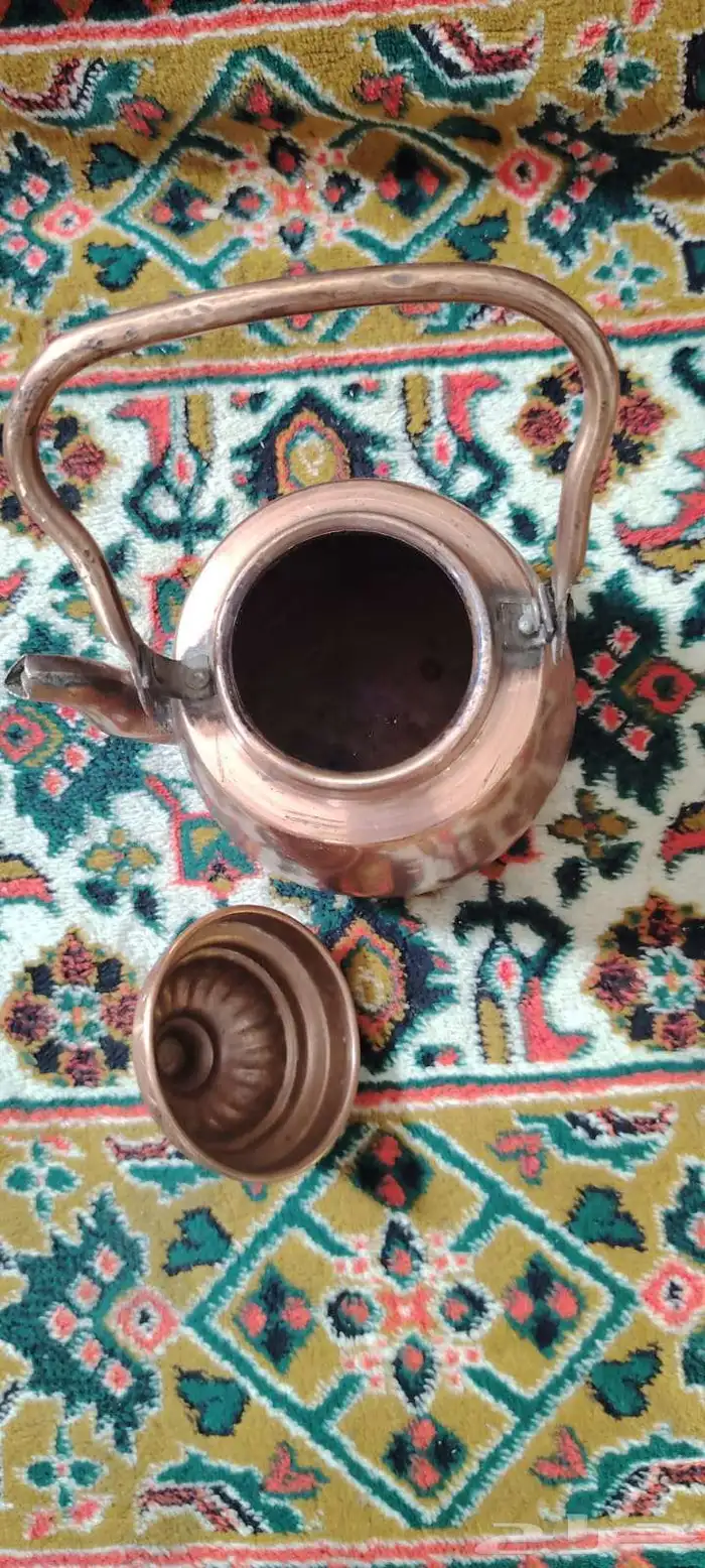 ابريق نحاس صناعة اوروبي مقاس صغير تقيل 1