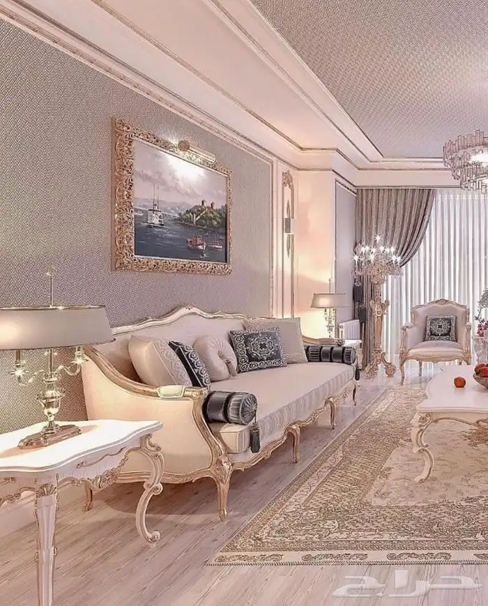 تفصيل كنب كلاسك ملكي خشب زان ضمان 10 سنوات 5