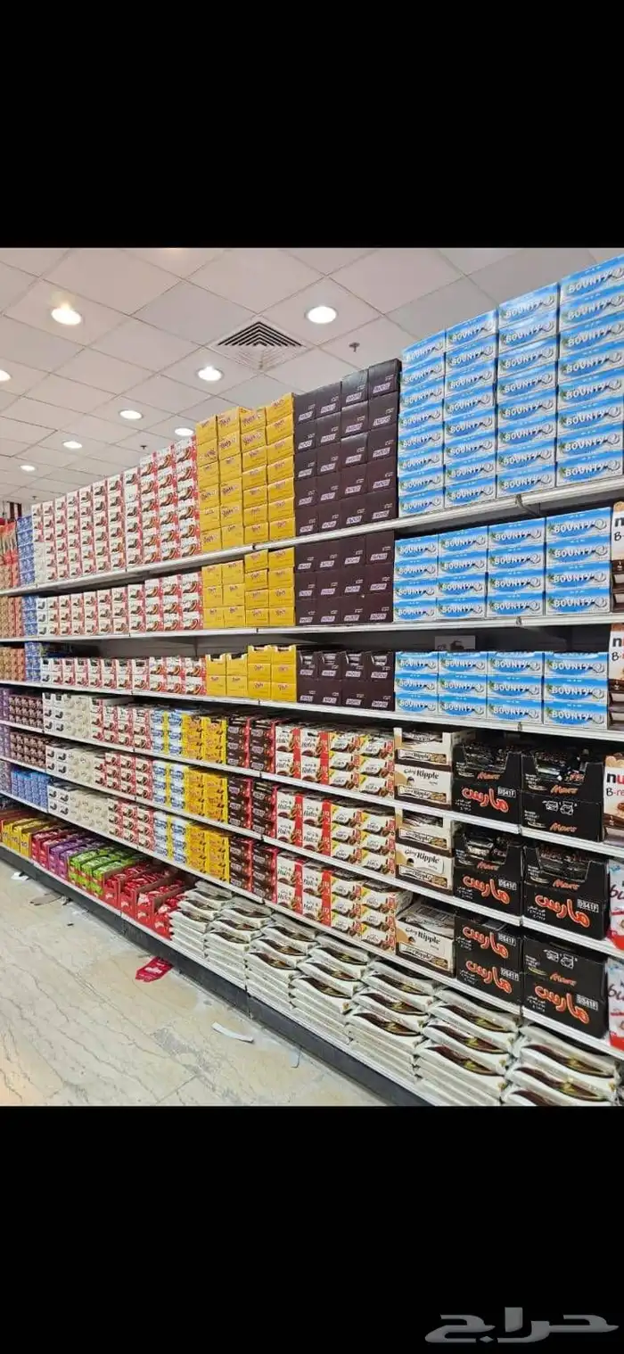 رفوف مستودعات رفوف بقاله أو سوبر ما ركت 1