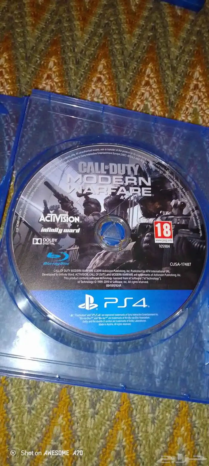 العاب كود ديوتي سوني 4 3