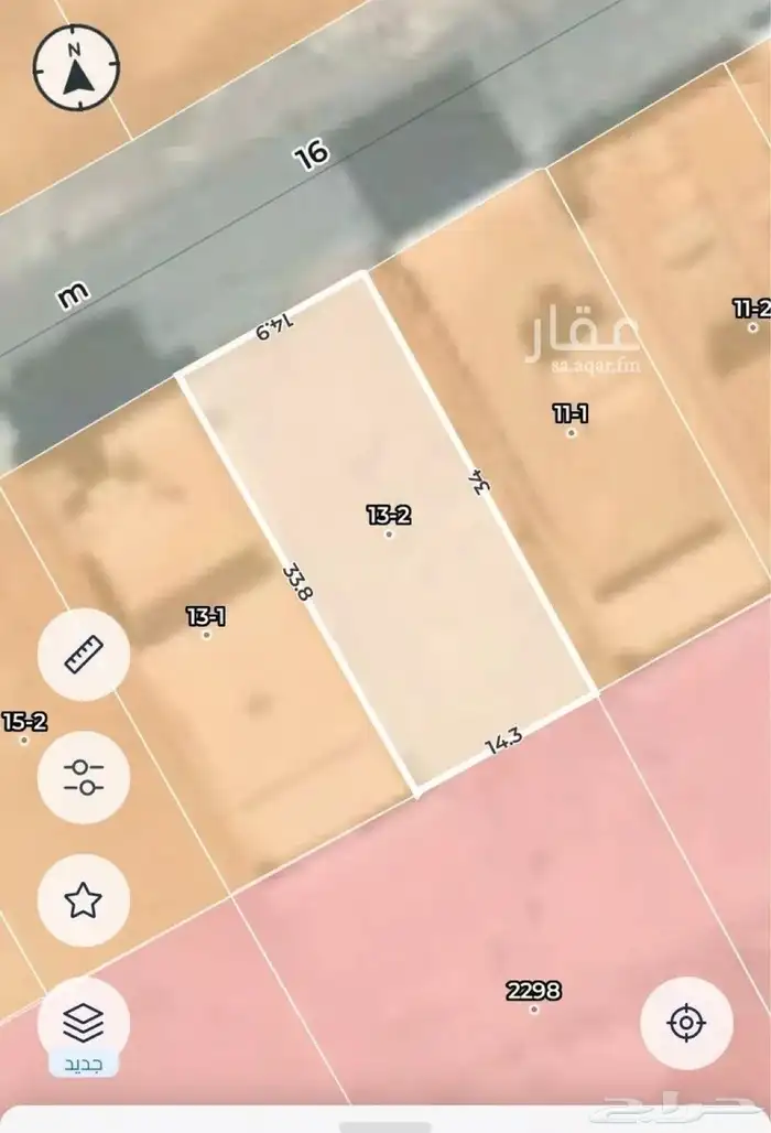 ارض سكنية في موقع مميز 0