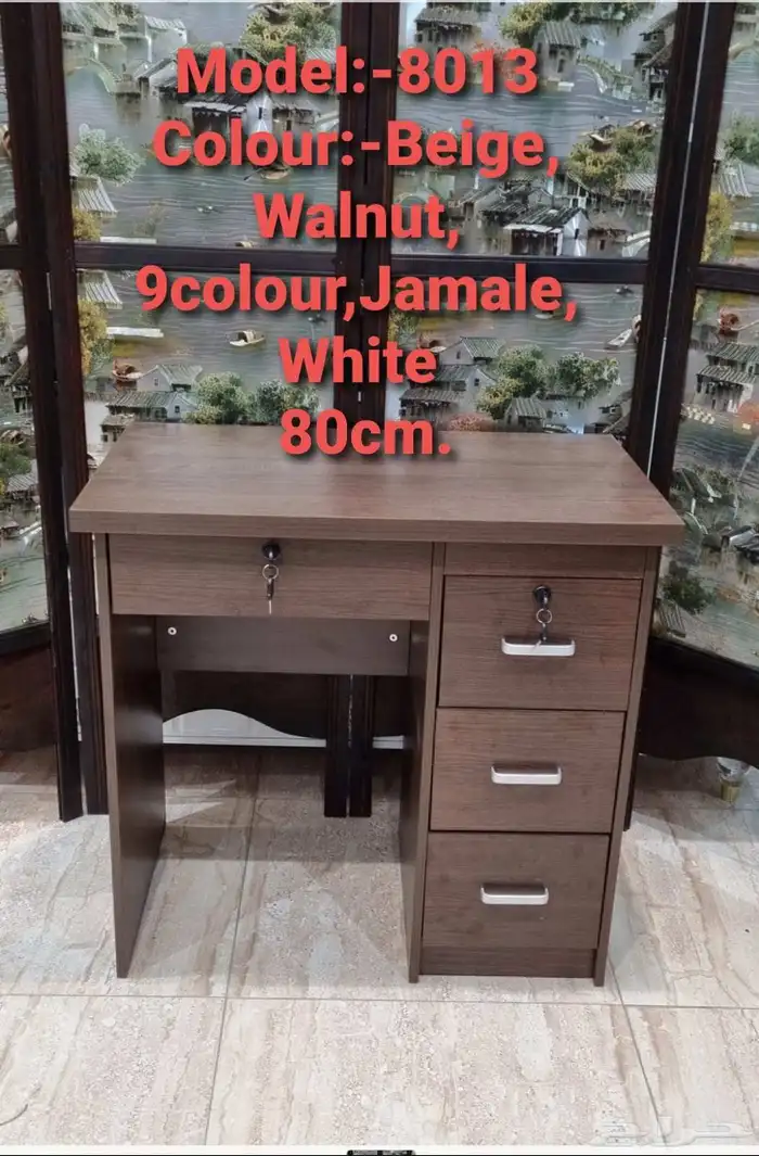 اثاث المكتبى   مكتب مدير تغم كامل متوفر مكتب صغير كرسي شبك 5