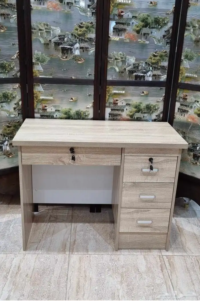 اثاث المكتبى   مكتب مدير تغم كامل متوفر مكتب صغير كرسي شبك 3