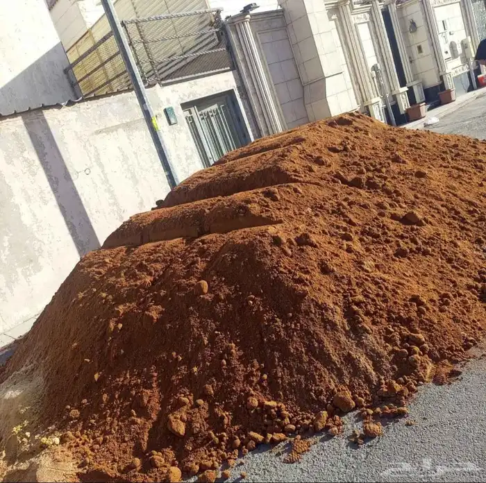 صبيز كساره دفان عادي رمل احمر رمل بناء بحص زيرو 2