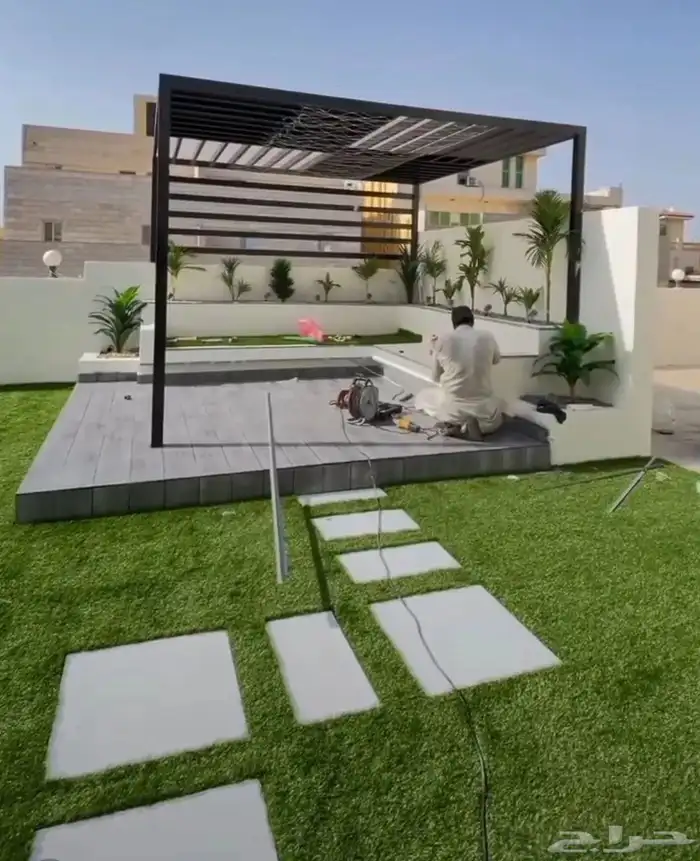 تنسيق حدائق جيزان 7