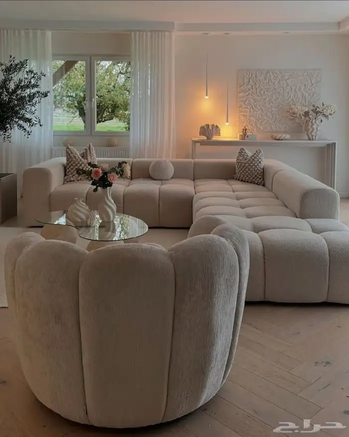 تفصيل و تنجيد كنب و مساند جميع أنواعها 13