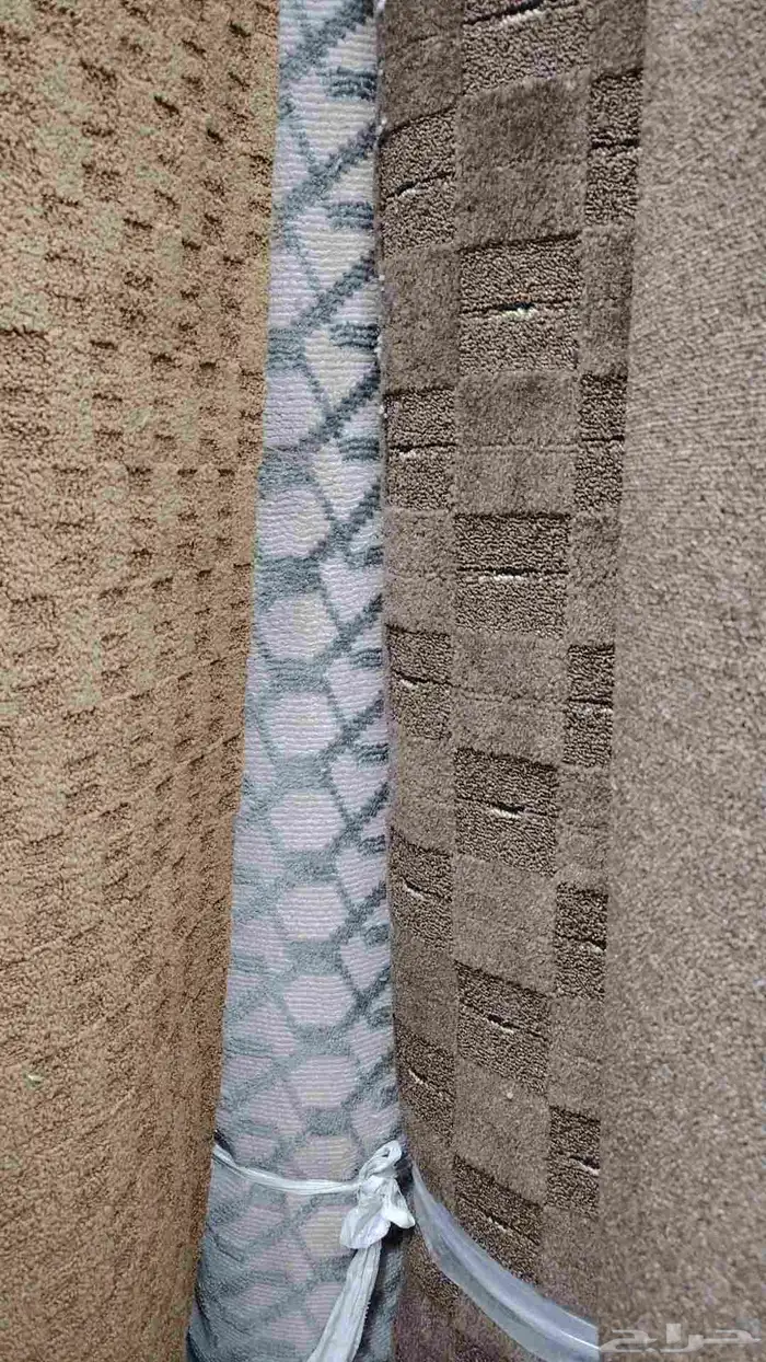 يوجد لدينا جميع انواع الموكيت التركي والحرير الفاخر 18