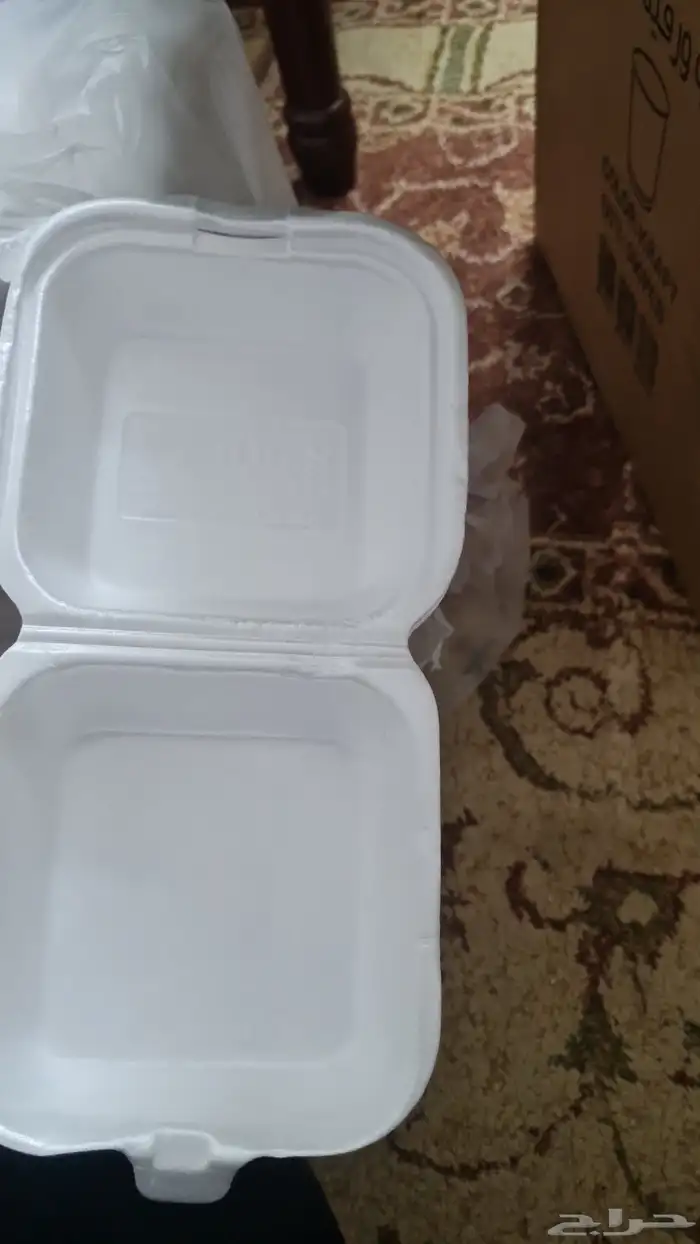 كاسات كرتون وادوات كافيه كمية كبيرة للبيع جملة 6