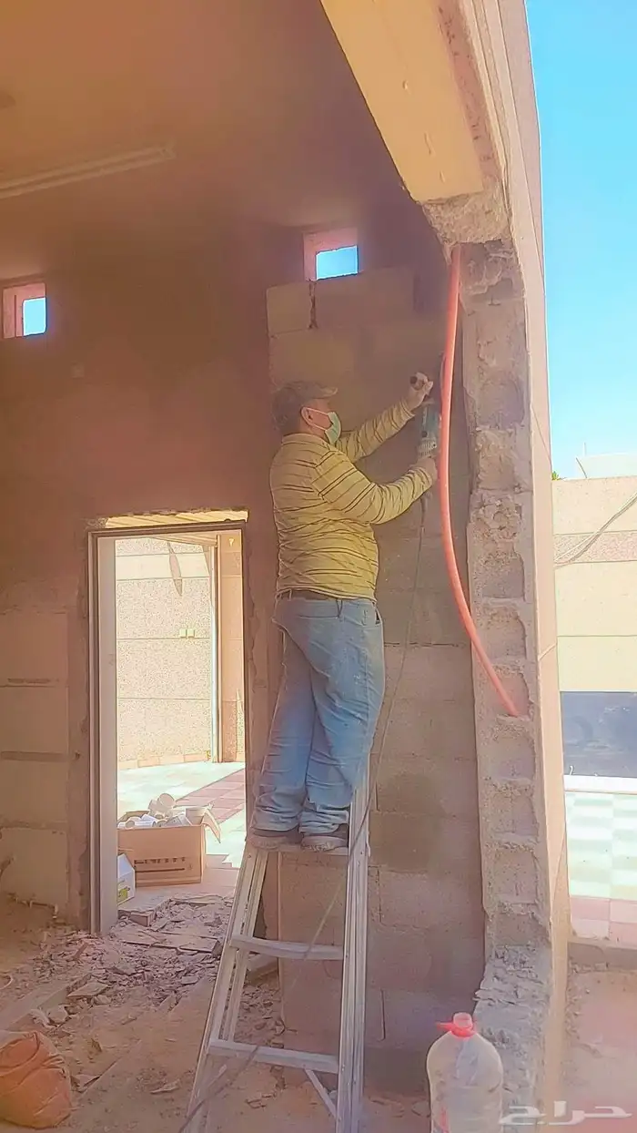 مقاول وترميم تكسير مباني لياسه و كهرباء وسباكي 17