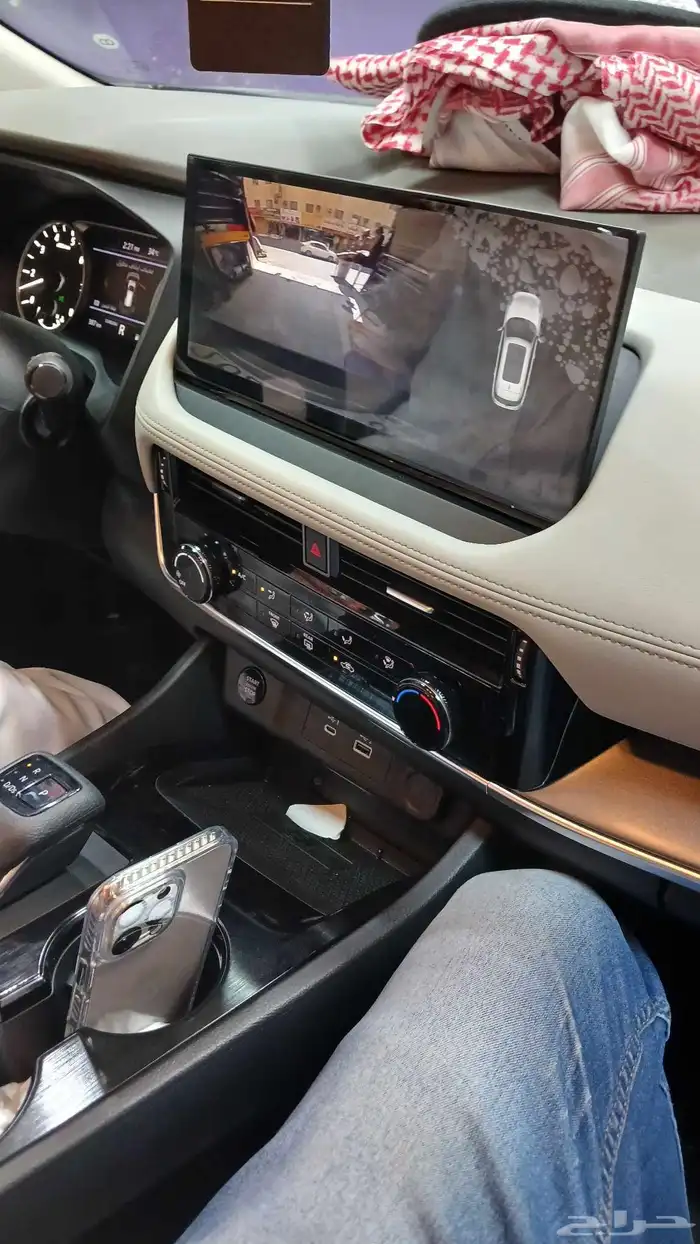 شاشه نيسان اكس تريل مديل 2024 8