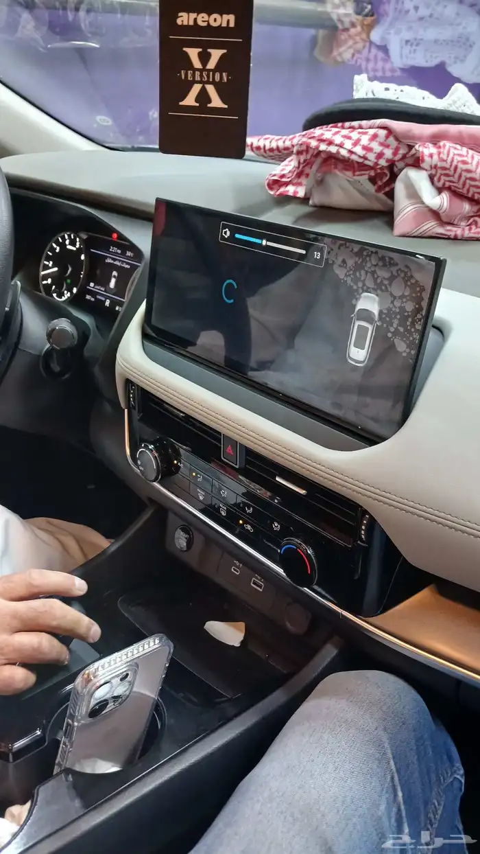 شاشه نيسان اكس تريل مديل 2024 9