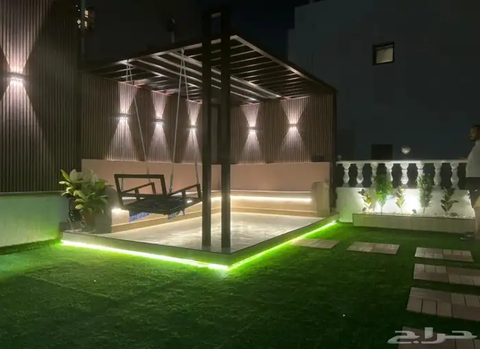 تنسيق حدائق جيزان 13