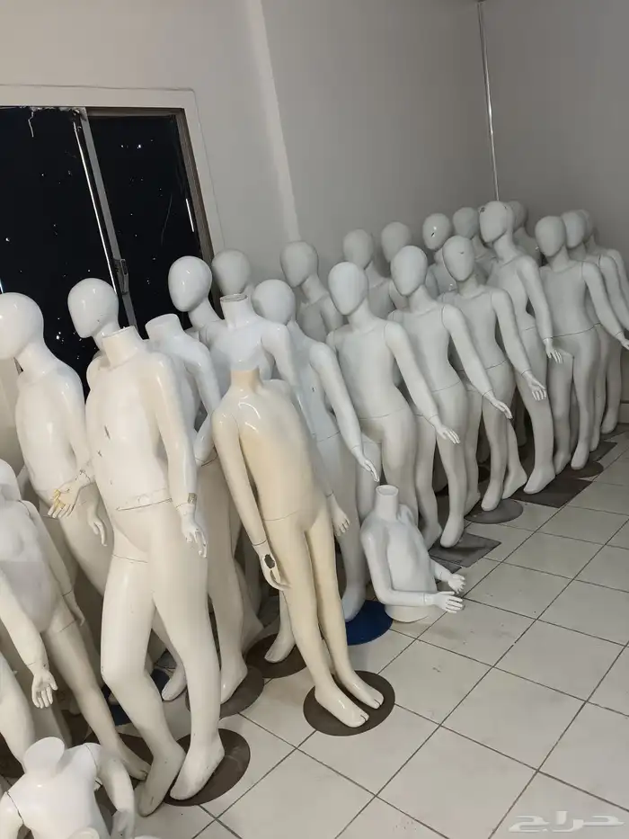ملكانات منيكان مليكان مجسمات عرض ملابس مستخدم نظيف أشكال مخت 3