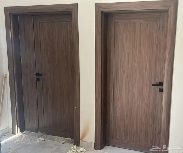 نحن شركة السيف شركة توريد وتركيب ابواب خشب ابواب wpcهندريل 48