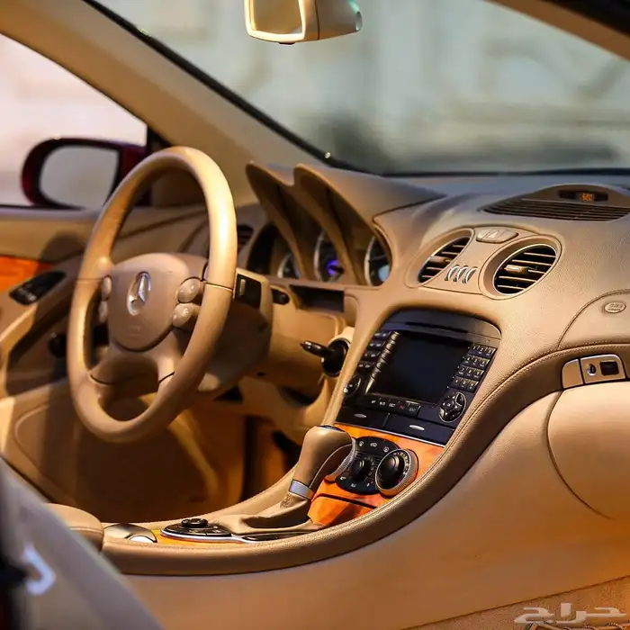 مرسيدس SL500 2005 مخزنه بدون رش 19