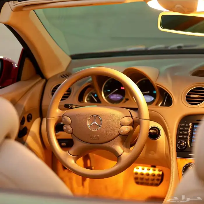 مرسيدس SL500 2005 مخزنه بدون رش 16