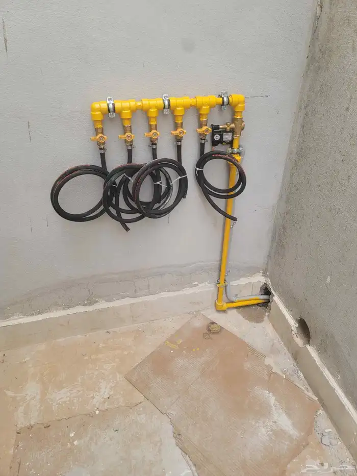 تمديد الغاز المركزي وفحص شبكات وصيانه وتشغيل وتركيب الخزانات 7