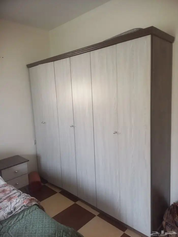 غرفة نوم شبه جديده مع المرتبه جديده 1