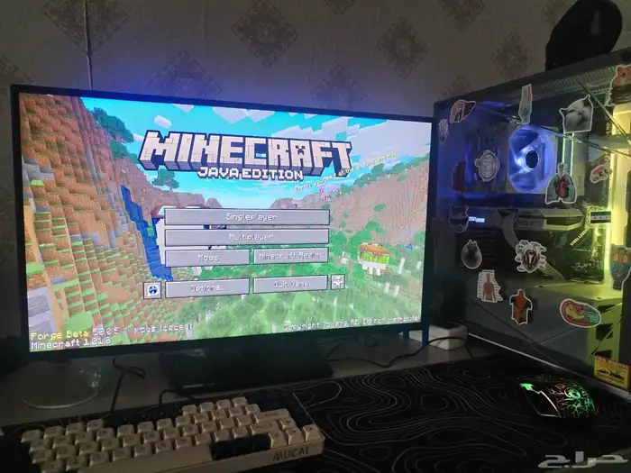 بيسي gaming مع شاشة 2
