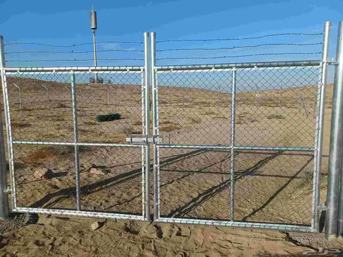 تركيب شبك سياج امنيه 8