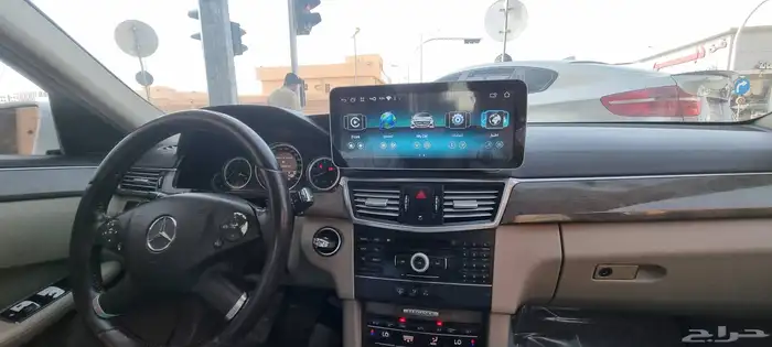 شاشة مرسيدس E300 كاربلاي أندرويد 0
