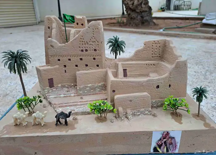 مجسمات اعمال اليوم الوطني السعودي 95 6