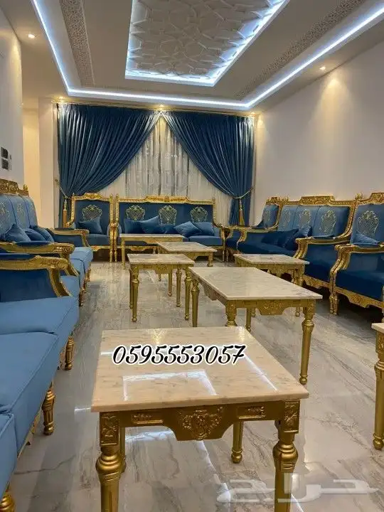 تفصيل كنب ملكي فاخر تفصيل مجالس فخمه 3