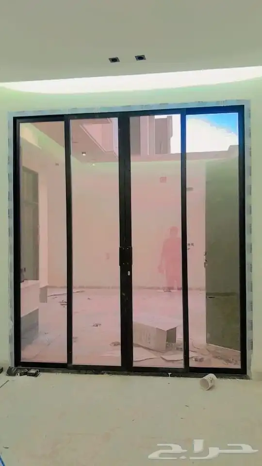 ابواب المنيوم شبابيك المنيوم واجهات المنيوم باب المنيوم شباك 1