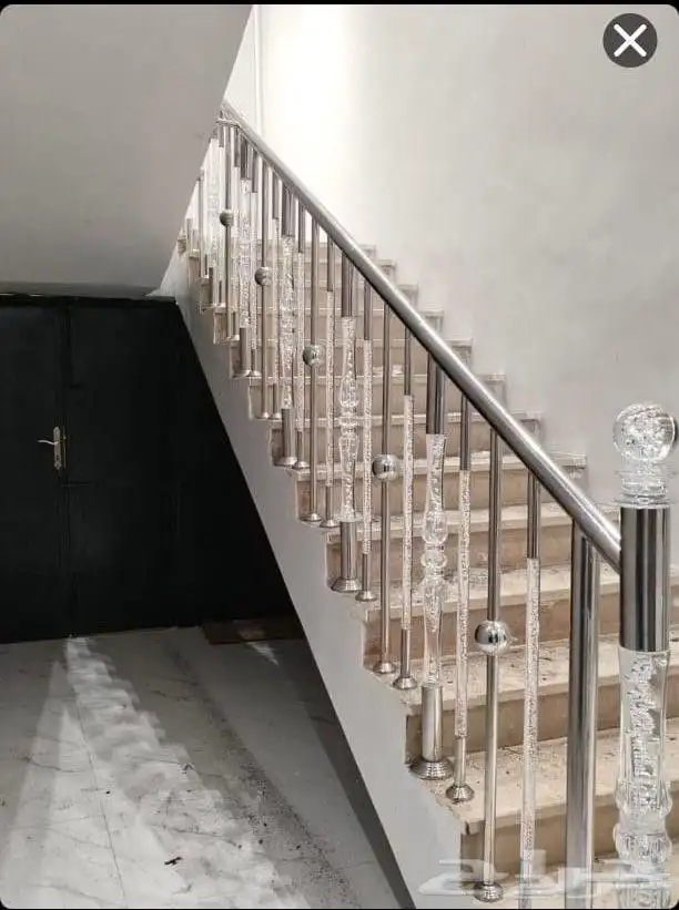 درابزين استيل تايواني304 ضدالصداء والعوامل الطبيعيه 0