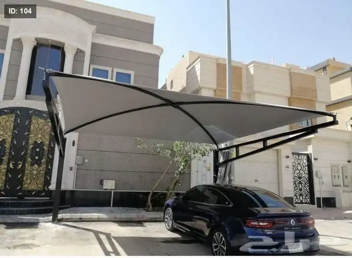 مظلات سيارات بجميع انواعها فرنسي عادي برجولات سواتر بيوت شعر 5