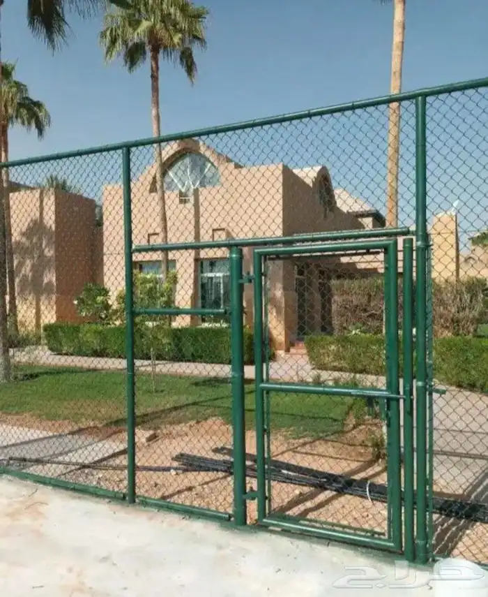 تركيب شبك سياج امنيه 3