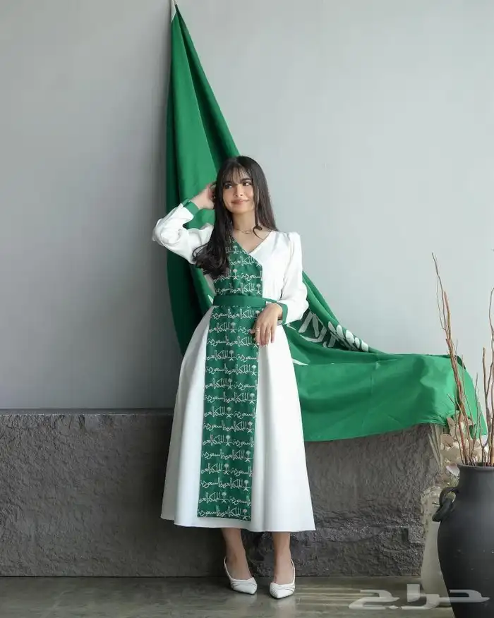 فستان اليوم الوطني السعودي 4