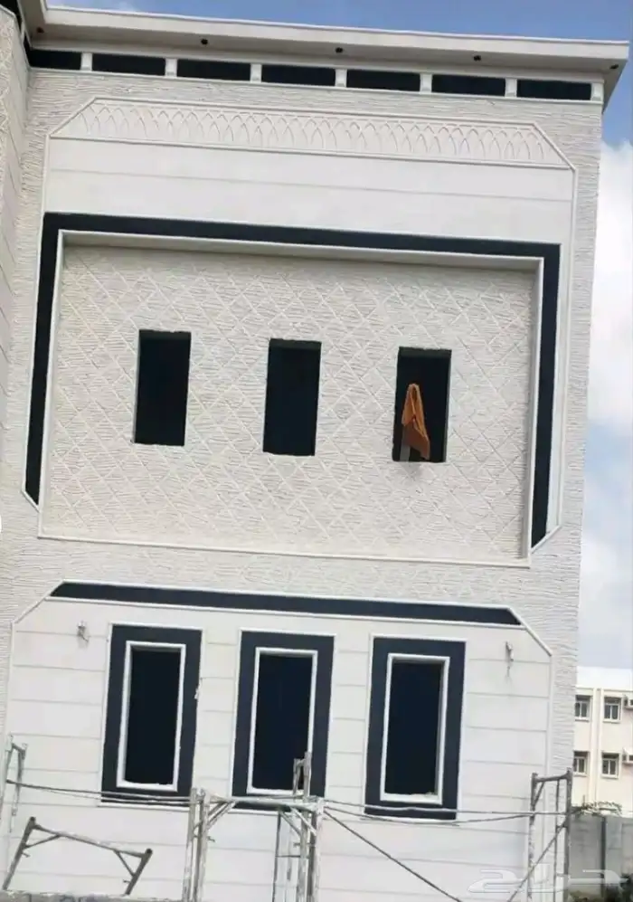 لياسه ملونه بديل الحجر للواجهات الخارجيه 1