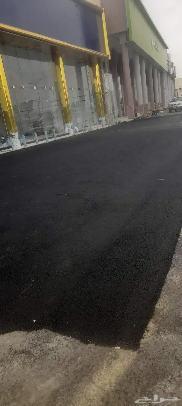 مقاول أسفلت مقشور مقروش وحار 3