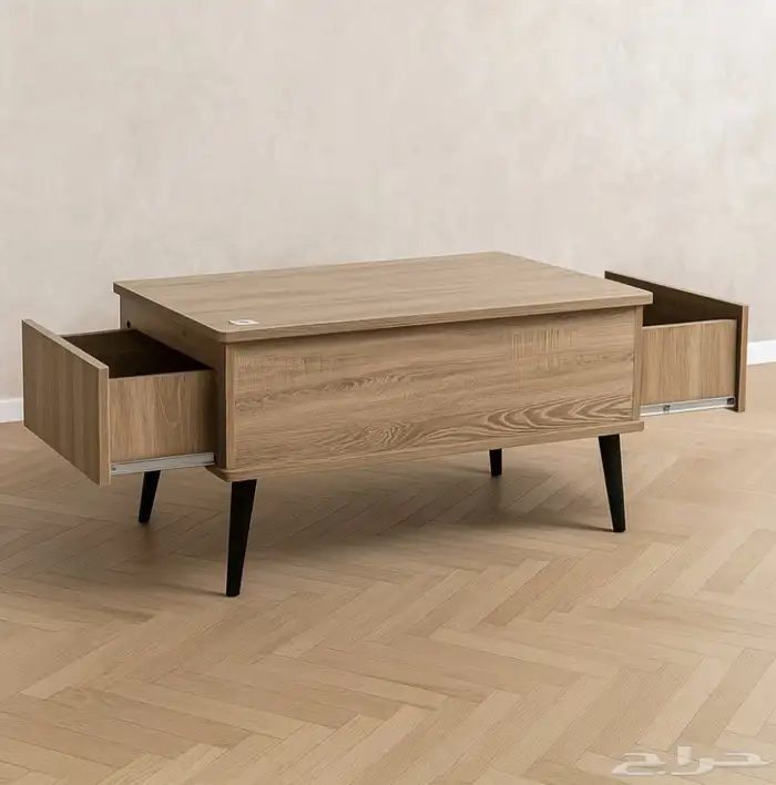 طاوله وسط ب أدراج 1