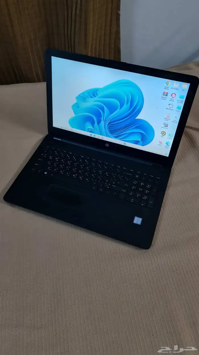 لاب توب HP كور i5 الجيل السابع شبه جديد 10