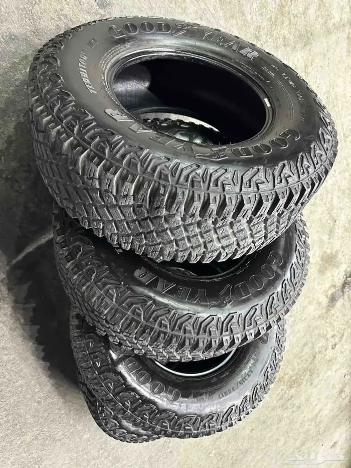 كفرات نص حجري جودير امريكي مقاس 315 70 17 9
