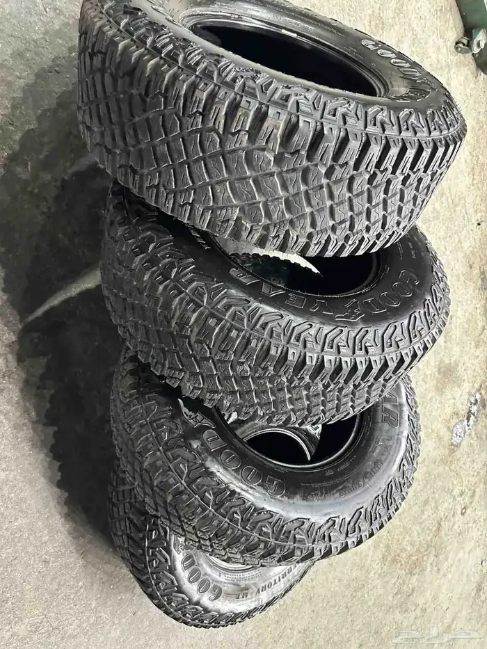 كفرات نص حجري جودير امريكي مقاس 315 70 17 8