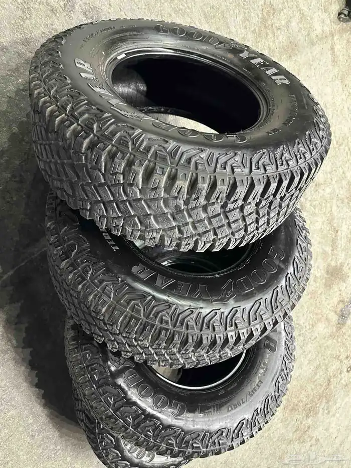 كفرات نص حجري جودير امريكي مقاس 315 70 17 15