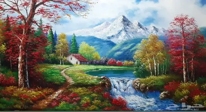 رسم جدران بالمدارس والروضات رسم لوحات مدرسية _مجسمات رسم هند 8