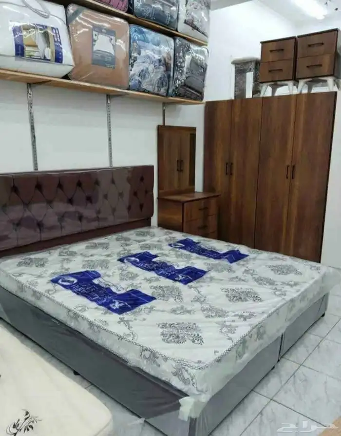 سرير نفر واحد سرير نفر نص سرير نفرين دولاب ملابس تسريحه كو م 6