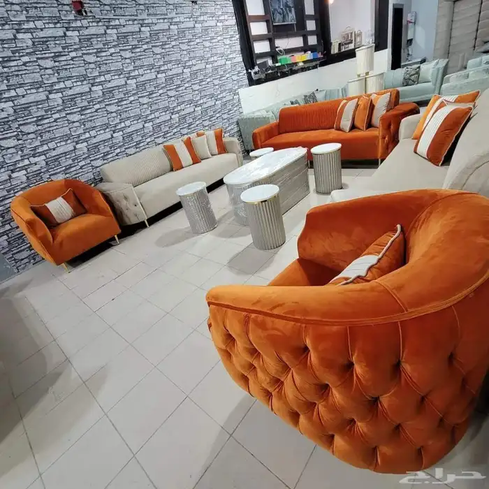 Modern sofa set made of custom fabric luxurious couch for ho 6