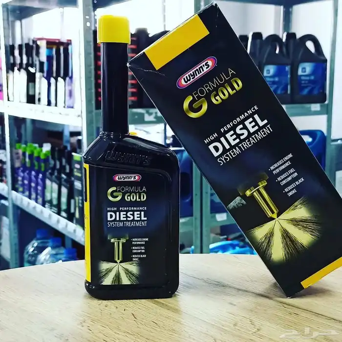 المعالج الذهبي لنظام الوقود (الديزل) يضاف إلى خزان الديزل 0