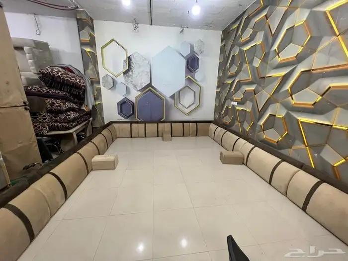 مجالس ارضيه شبه الجديد ممتاز جدا 5