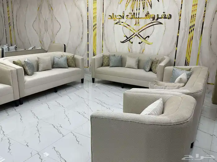 Modern sofa set made of custom fabric luxurious couch for ho 5