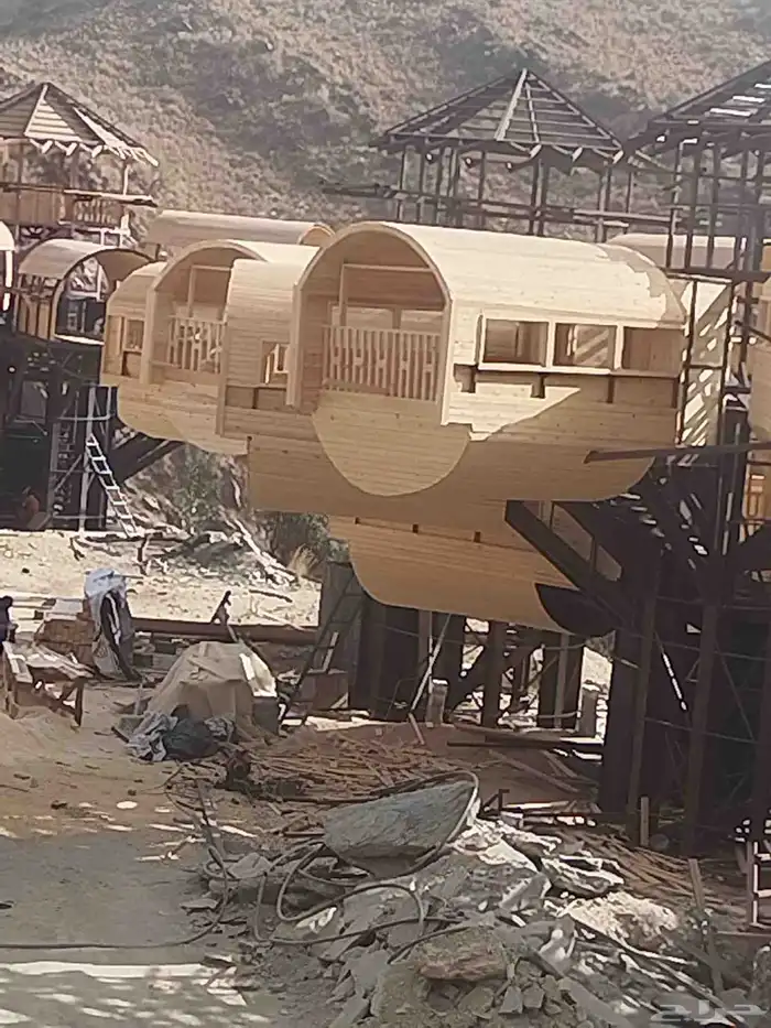 اكواخ خشبيه 8