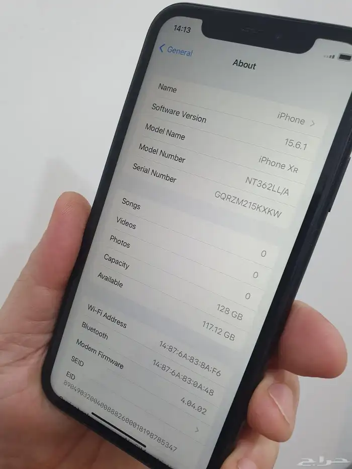 ايفون اكس ار 128 اسود 5