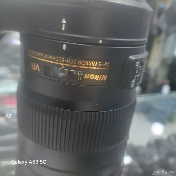 عدسة نيكون 200-500 2