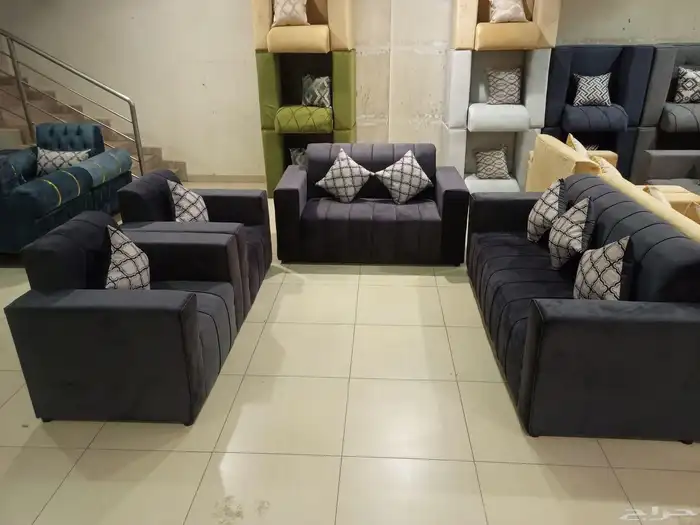 Modern sofa set made of custom fabric luxurious couch for ho 2